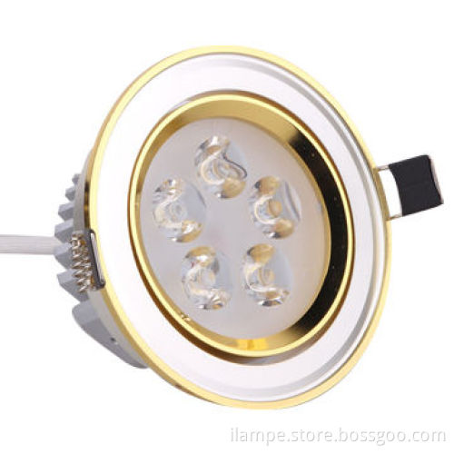 5W LED Ceiling Light with External Driver and 85 to 265V AC Input Voltage